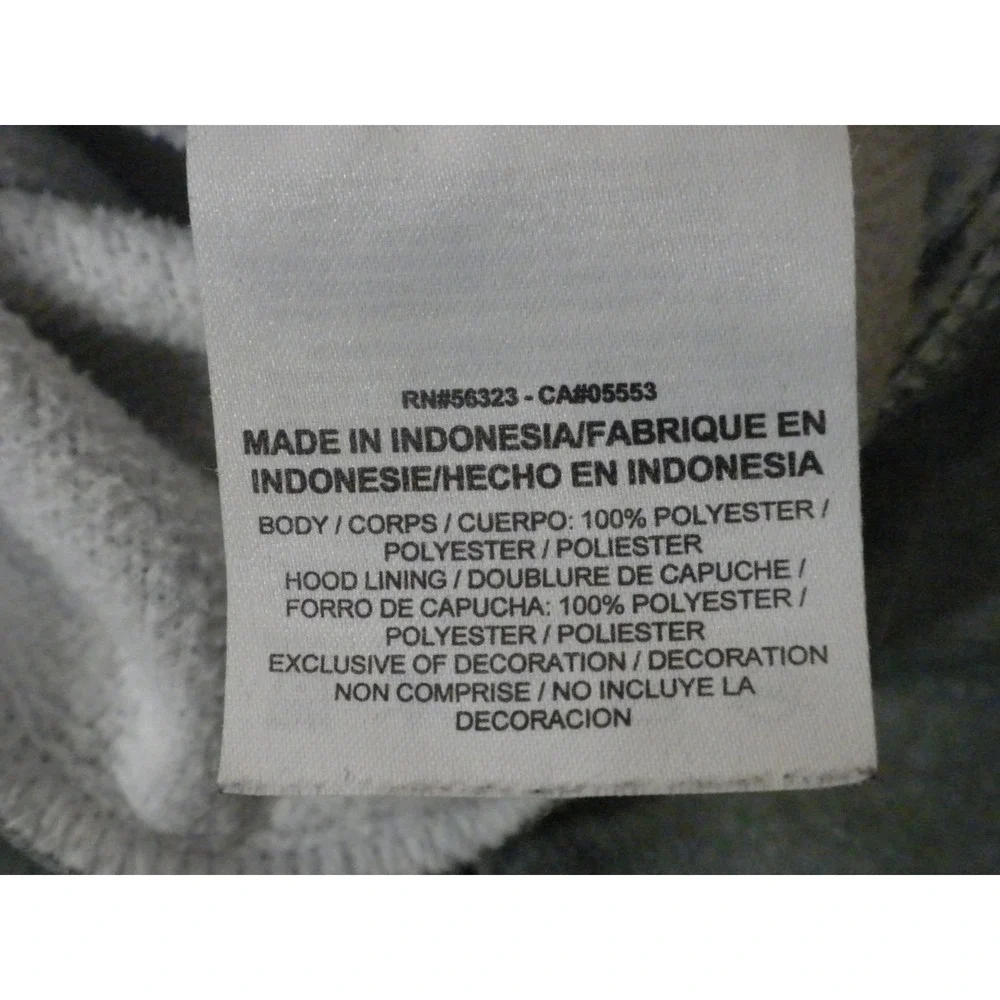 Nike Hoodie Sweatshirt Mens S Gray KO Center Swoosh Therma Fit Fleece Pullover